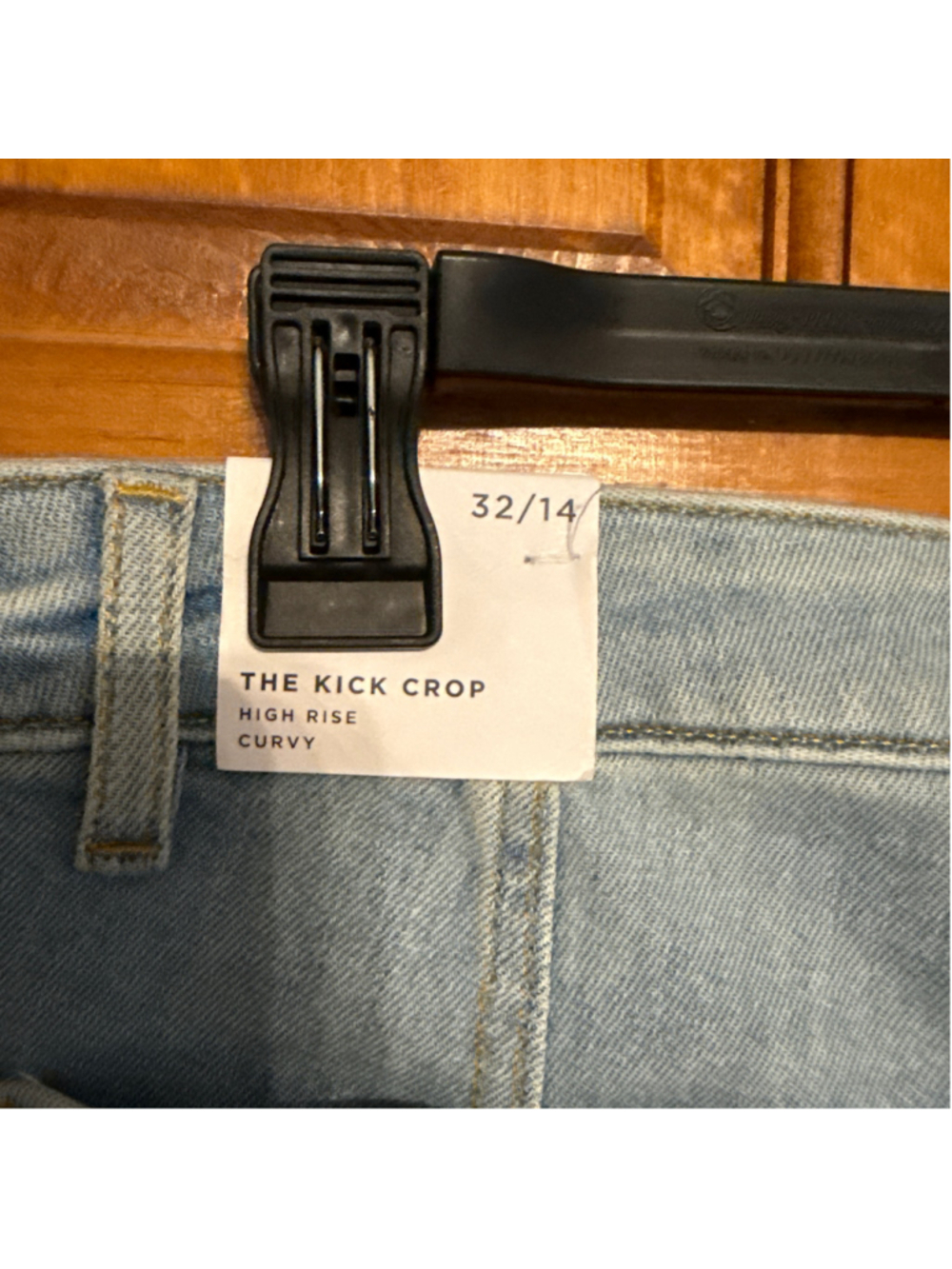 Loft patch pocket kick crop jeans 14 - Picture 6 of 8